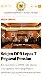 Mobile Screenshot of dpr.go.id